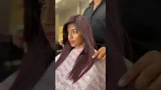 RED HIGHLIGHTS VIOLET HIGHLIGHTS / WELLA COLOR TOUCH COLOR / CT 55/65 @naveen_hair  #wellahaircolor