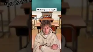 When ur trying not to laugh 😂 ￼#laugh #joke #teacher #school #class ￼