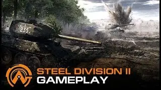 Steel Division 2 Gameplay [BETA 3] - 4 vs 4 BATTLE