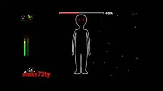 Я прохожу уровень в Geometry Dash Crazy Time EZ