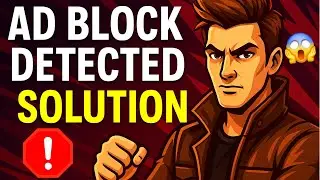 Adblock Detected Problem Solution | Chrome Adblock Detect Fix Kaise Karen