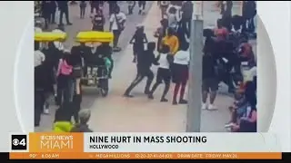 Surveillance cameras show Hollywood mass shooting mayhem