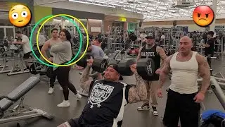LIFTING HEAVY AND TAKING OVER A NEW COMMERCIAL GYM - WICKED IS ON A SICK ONE AND IS GETTIN SIZED UP!