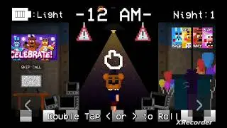 Jogando fnaf
