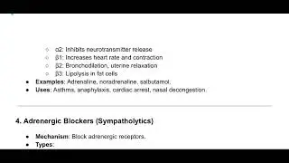 Cholinergic drugs ANS 1