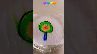 💜💙💛 #искусство #короткоевидео #татуаж