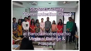 Students Activity in Baroda Homeopathic Medical College & Hospital by Pramod Wagh