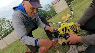 Неа Милан и проблемный кусторез!
