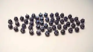 Simple mimics of complex swarm behavior!