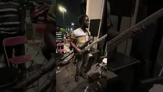 An Afro Jam with the Boss Player ‘’ELVIS YARWOOD JNR’’ on Bass🎸🎸🎸#Afroband #1999 ❤️❤️🥁❗️🙏