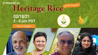 Webinar On Heritage Rice - Full Coverage
