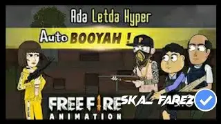 SATU SQUAD SAMA @LETDA HYPER Langsung rata dan booyah - Animasi Free Fire - Udin & Beno