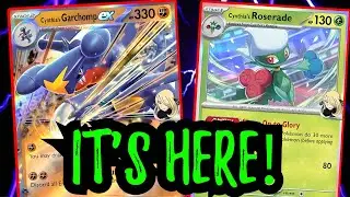 Cynthia's Garchomp ex is a MONSTER!