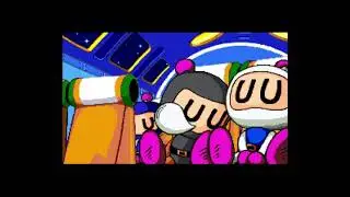Super Bomberman 4 - Intro and Title Screen - Nintendo Super Famicom (HD)