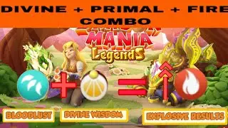New PRIMAL SKILL with DIVINE || Dragon mania legends