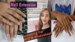 Nail Extension ll North East International Fashion Week Season 7 ll Grooming of Models