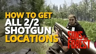 All 2 Shotgun locations Sons Of The Forest