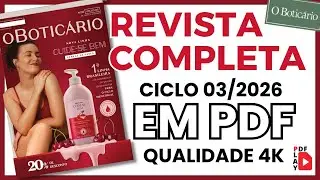 Revista O Boticário | Ciclo 03/2026 | PDF 4K (Melhor Qualidade)