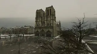 X-Plane 12: Watch today's Paris under the Snow!!!