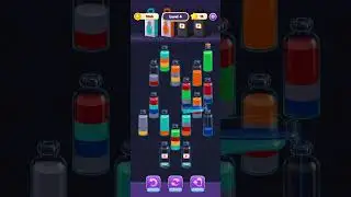 Water Match - Asmr Sort Level 4 Walkthrough Solution 
