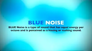 Discover the Wonders of Blue Noise! 🌱🎧