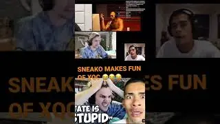 SNEAKO MAKES FUN OF XQC 😂😂😂 #sneako #XQC #adinross #andrewtate #funny #troll #fyp