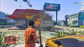 Grand Theft Auto V PS5 Free-roam gameplay #805