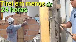 Com quantos dias tirar a caixaria do pilar! Vou te ajudar!