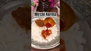 Wazwan mirchi korma foe eid #kashmir #kashmiri