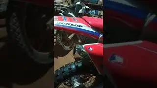CRF 230 F com escape Viola Racing #shorts #braap