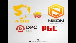 NEON Esport vs 496 Gaming | DPC  PGL Winter League (SEA II) Dota 2 live
