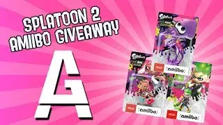 The Mr A-Game Splatoon 2 Amiibo GIVEAWAY!