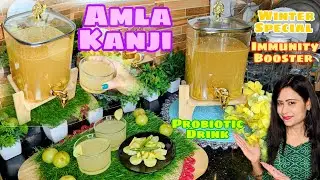 Winter Special Immunity Booster | Amla Kanji | Tasty & Healthy Probiotic Drink 🍃 | VimShi’s Recipe