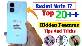 Redmi Note 17 Tips And Tricks | Top 20++ Hidden Features 🔥 Redmi Note 17