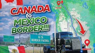 Mexico Border 🇲🇽 ਤੋਂ ਚੱਕਿਆਂ Canada 🇨🇦 ਦਾ LOAD || #vlog #3 || #punjabivlog 