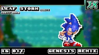 [16-Bit;Genesis+SegaPCM]Leaf Storm (Sonic) (Right There, Ride On) - Sonic Rush