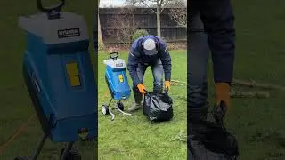 Watch This Garden Cleanup Tag team Make Light Work Of This Christmas Tree! #Shorts