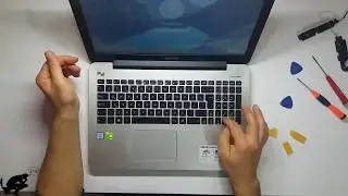 Asus K555ub hoparlör değişimi - Asus K555Ub Speaker Replacement -Asus Speaker Repair