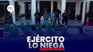 Ejército niega origen nicaragüense de droga incautada