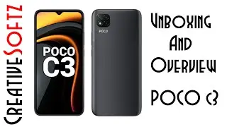 POCO C3 Matte Black, 32 ГБ, 3 ГБ ОЗУ &mdash; распаковка