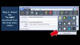 How to convert MP4 to AMV quickly and easily!