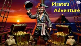 Captain Clay & the Treasure Quest ⭐ | Kids Animation Movie | Glass Hour Studio