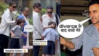 Taimur and jeh Ali khan wants papa Saif and fighting with mom kareena Kapoor after divorce rumours!!