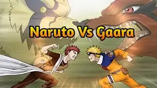 Duel Sengit Naruto Vs Gaara #videoai #animasi #naruto 