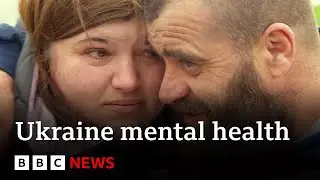 Ukraine war: Mental health concerns for population after Russian invasion - BBC News