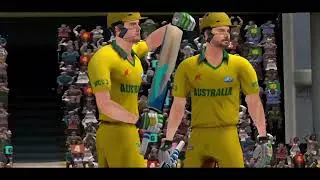Playing wcc 3 Australia vs India day 1🏏