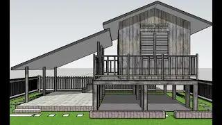 Best Practice Tutorial for Beginners in SketchUp - How I made this part 1