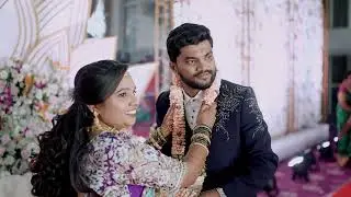 RECEPTION BEST  CINEMATIC 4K VIDEO| DIVYA + BHARATH KUMAR |CHANDU DIGITAL STUDIO | #couplgoals