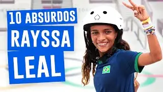 10 ABSURDOS DA RAYSSA LEAL | Curiosidades e fatos sobre a Fadinha do Skate