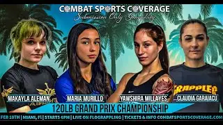 CLAUDIA GARAIACU TRAINING INTERVIEW FOR UPCOMING CSC GRAPPLING 120LB GRAND PRIX FOR TITLE